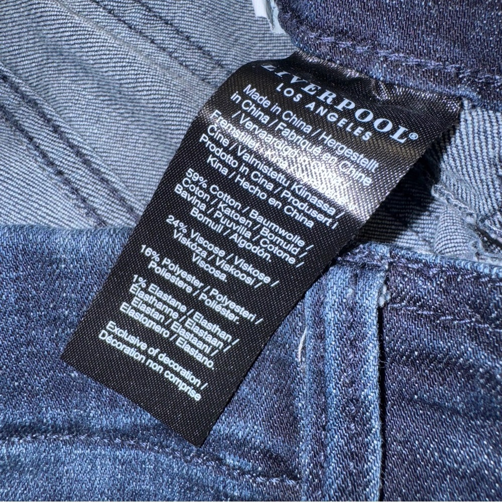 Liverpool Los Angeles Midnight Denim Pants‎ - Picture 10 of 11